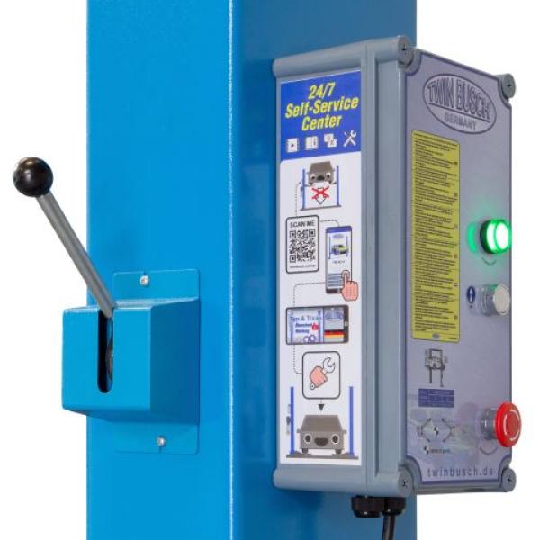 Twin Busch 2 Säulen Hebebühne TW242M 4.2t – BASIC LINE – halbautomatische Entriegelung